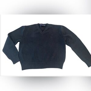 🖤Ralph Lauren Sport Women’s Crop Casual Sweater Sz M Black (Vintage)🖤